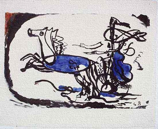 法国立体画派大师乔治·布拉克(Georges Braque)