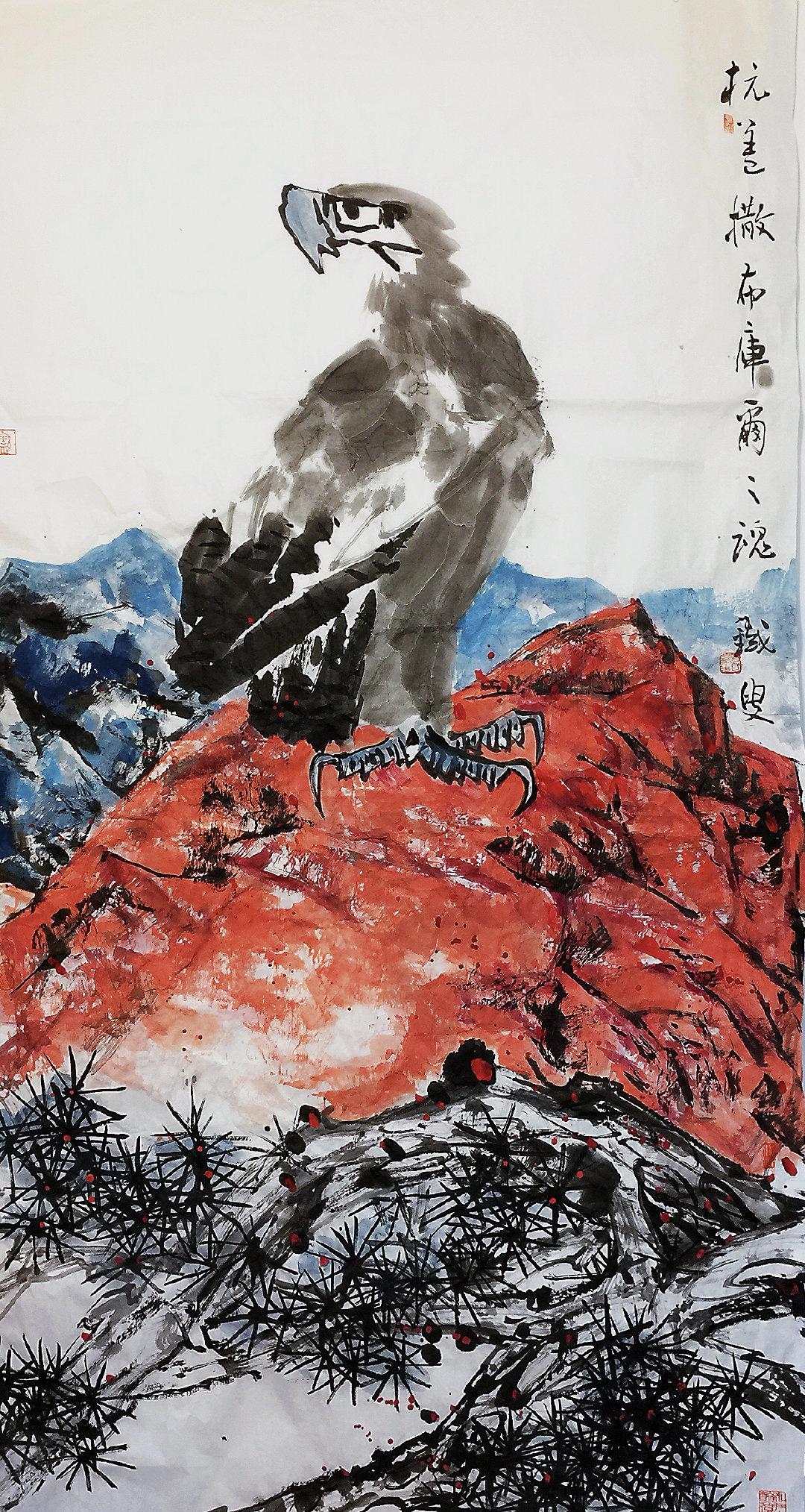 何铁生国画的魅力——笔墨相生,妙在用水