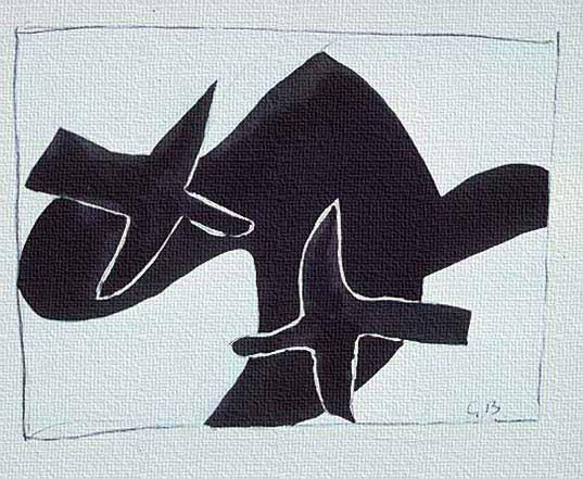 法国立体画派大师乔治·布拉克(Georges Braque)