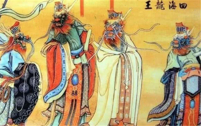 打个喷嚏就能降雨,灭三昧真火,东海龙王为何有意聚齐四海兄弟?