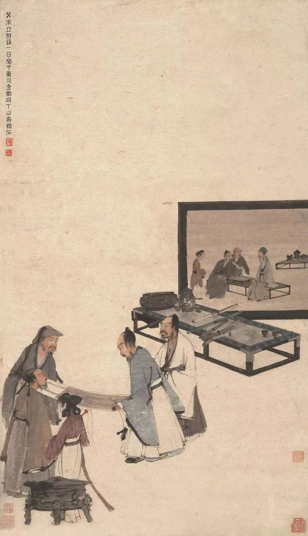 萧平丨傅抱石绘画的传统渊源与师承