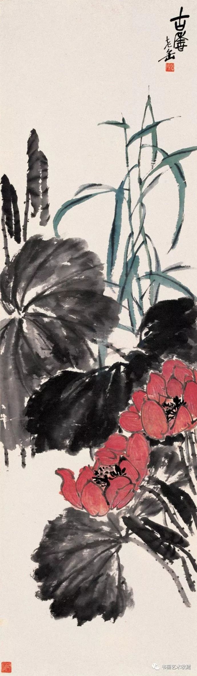 国画清风雅集:吴昌硕 绘画作品选