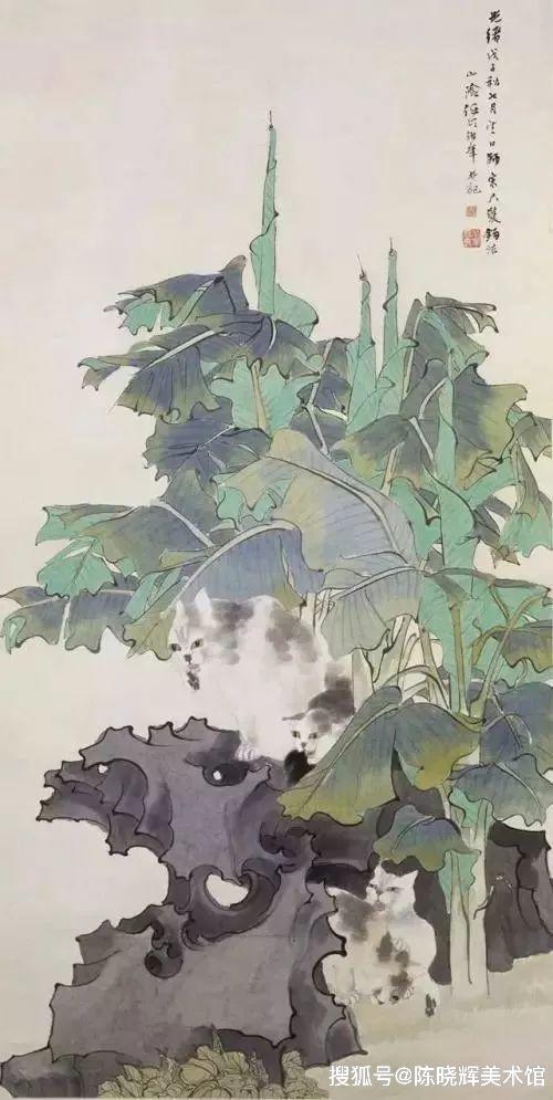 融入西洋绘画的技艺,创新花鸟画传统技法,他的作品是难得的经典