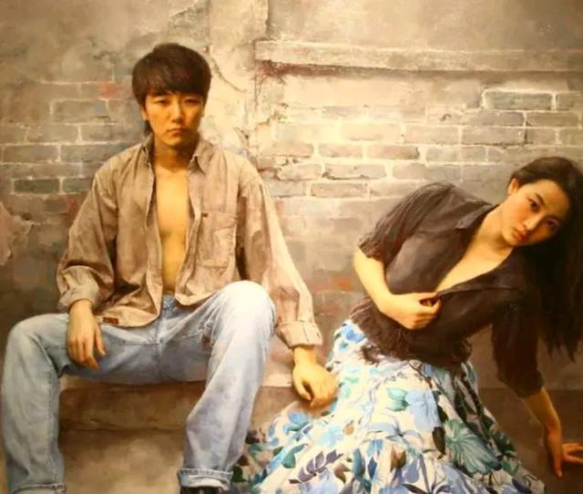 写实派绘画大师袁正阳油画人物欣赏