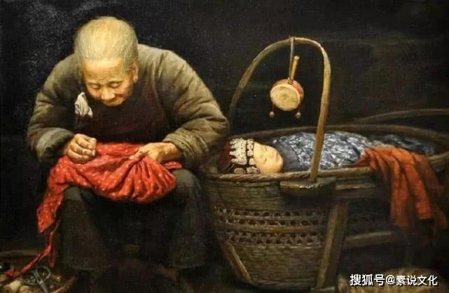 他的油画里,有说不尽的乡愁,有关于故乡的最后一点记忆