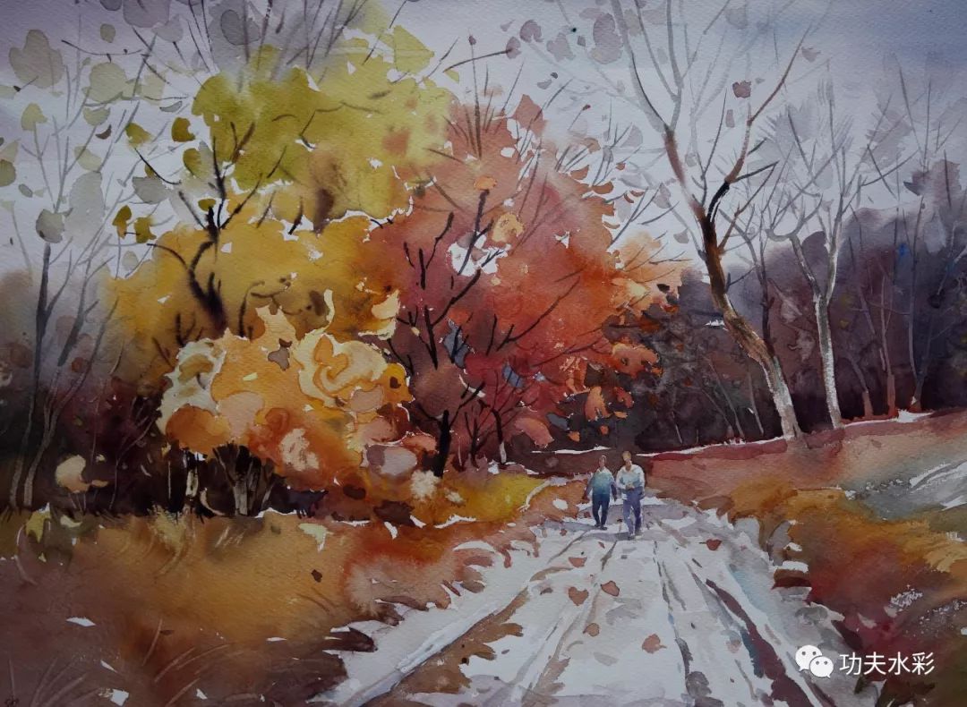 肖平西的水彩画
