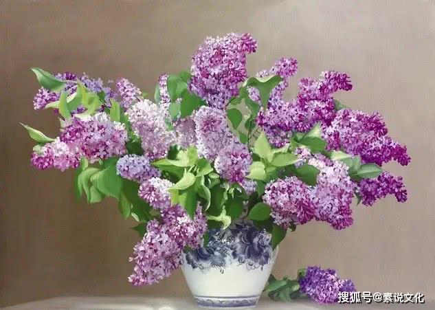 画了30年的花,他终于拿出来供大家欣赏,这样的作品没话说!