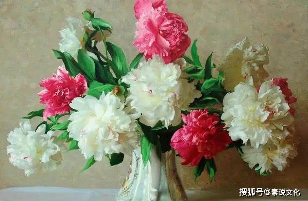画了30年的花,他终于拿出来供大家欣赏,这样的作品没话说!