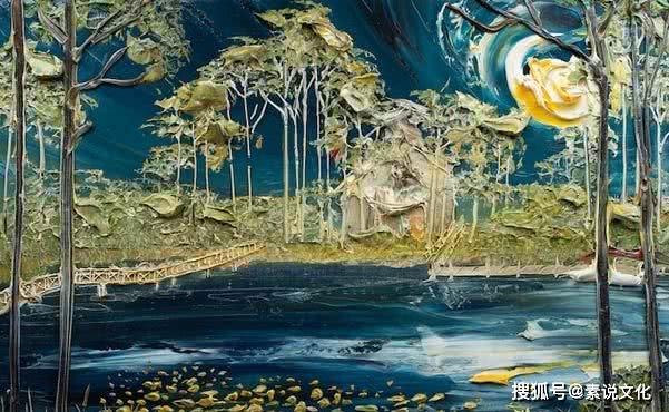 让美术生心疼颜料的绘画,当作品完成的那一刻,真的很漂亮