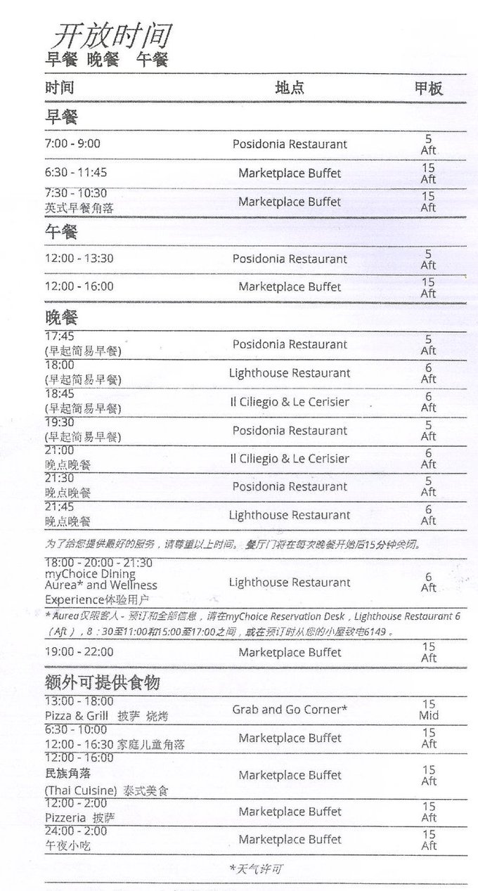 【转载】MSC Bellissima荣耀号 西地中海航线体验