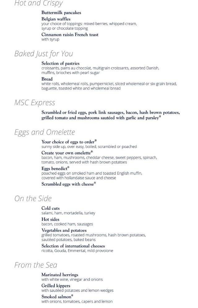 【转载】MSC Bellissima荣耀号 西地中海航线体验