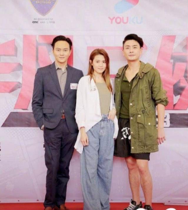 TVB女神新剧宣传穿吊带晒线条手臂 疑似真空上阵大秀美背