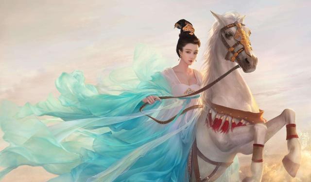 李白写给杨贵妃最著名的一首诗,把她的绝世容颜,描绘的活灵活现