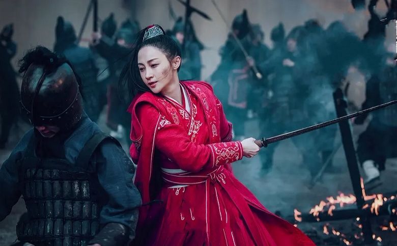 《剑王朝》首播,李现发型似傻小子,何润东打酱油,姚笛演蛇蝎女