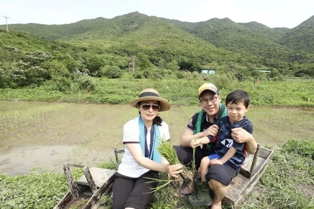 霍启刚郭晶晶带儿女参加活动,两岁女儿样貌曝光,漂亮如洋娃娃