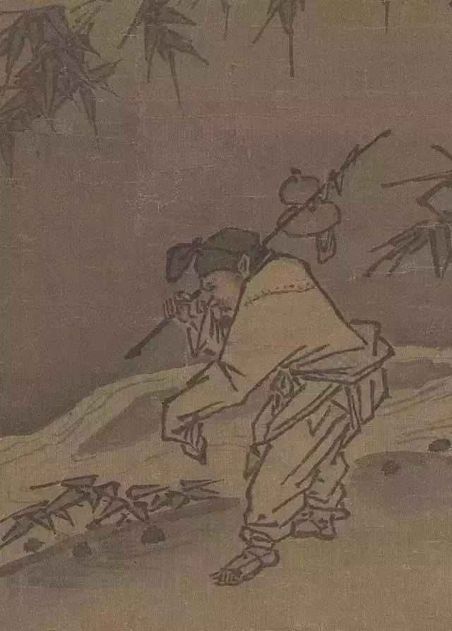 放大10倍后的古画,这些细节很有意思