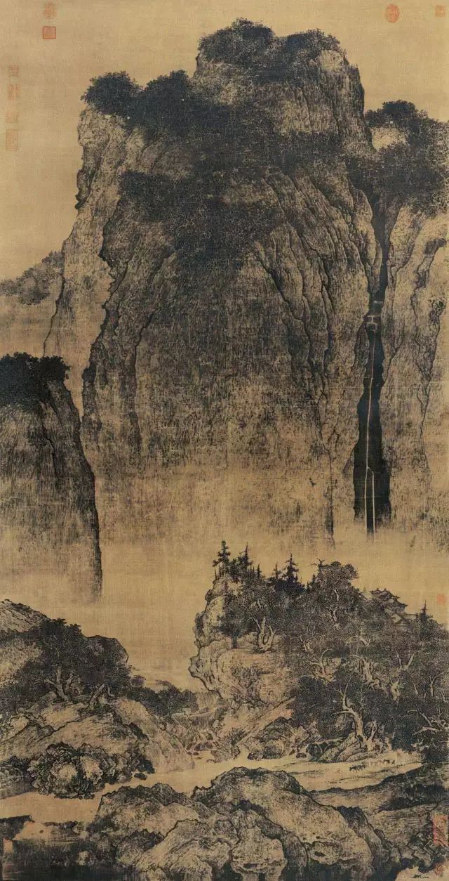 放大10倍后的古画,这些细节很有意思