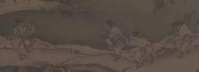 放大10倍后的古画,这些细节很有意思