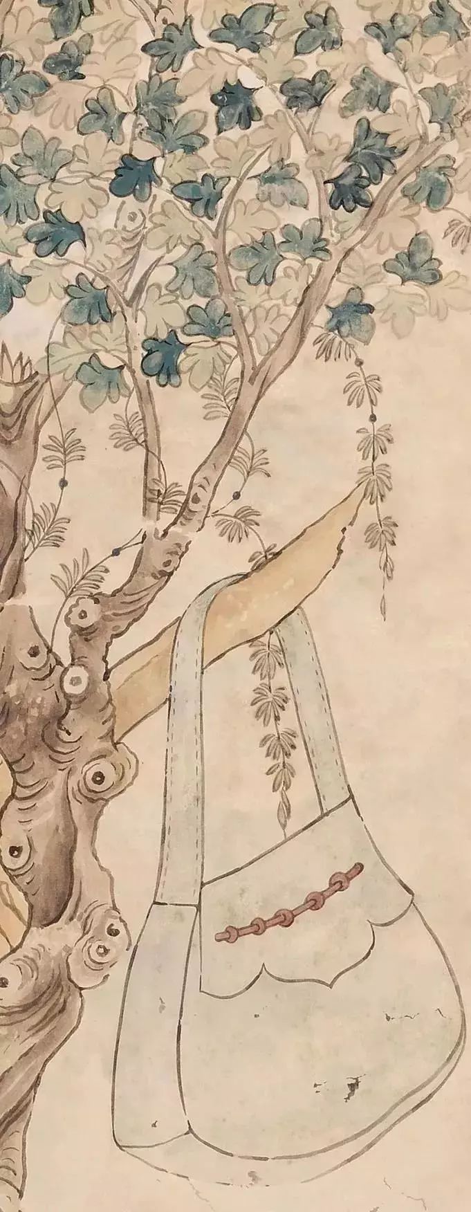 放大10倍后的古画,这些细节很有意思