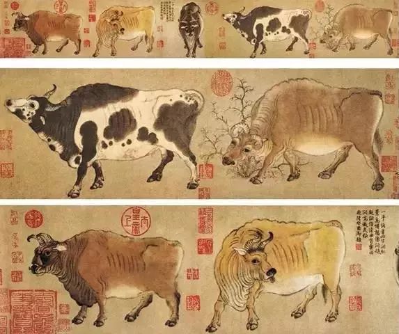 放大10倍后的古画,这些细节很有意思