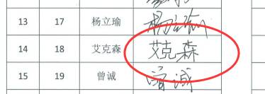接地气!恒大发工资艾克森使用中文签名 媒体人:中国球员还不如他