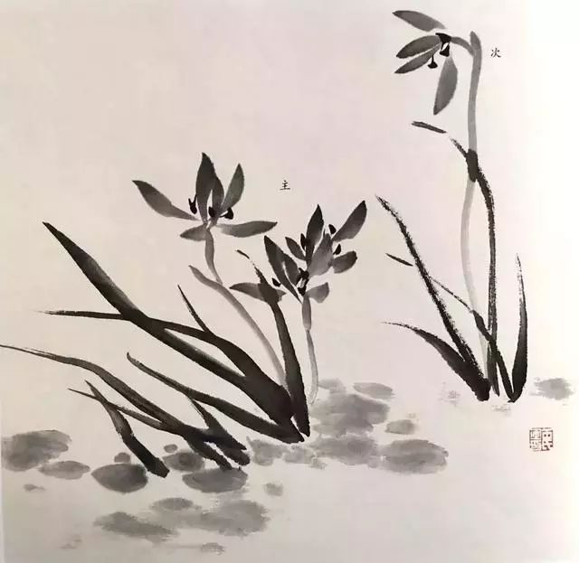 国画兰花绘画技法,太棒了