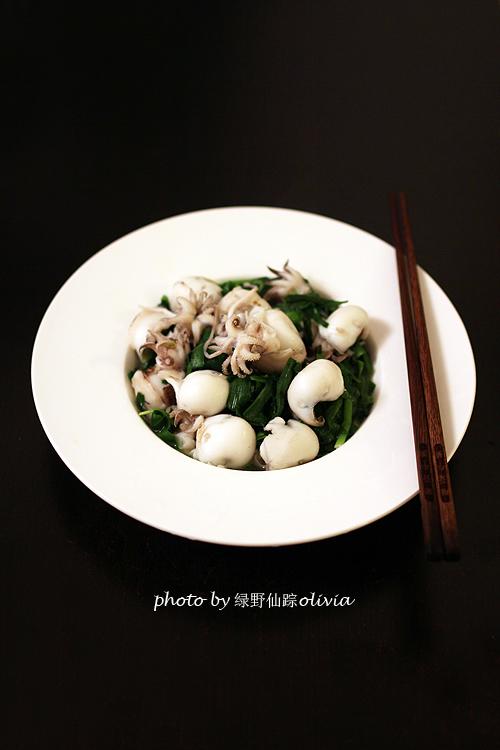 春天吃正当时:墨鱼仔+韭菜的绝妙鲜美组合