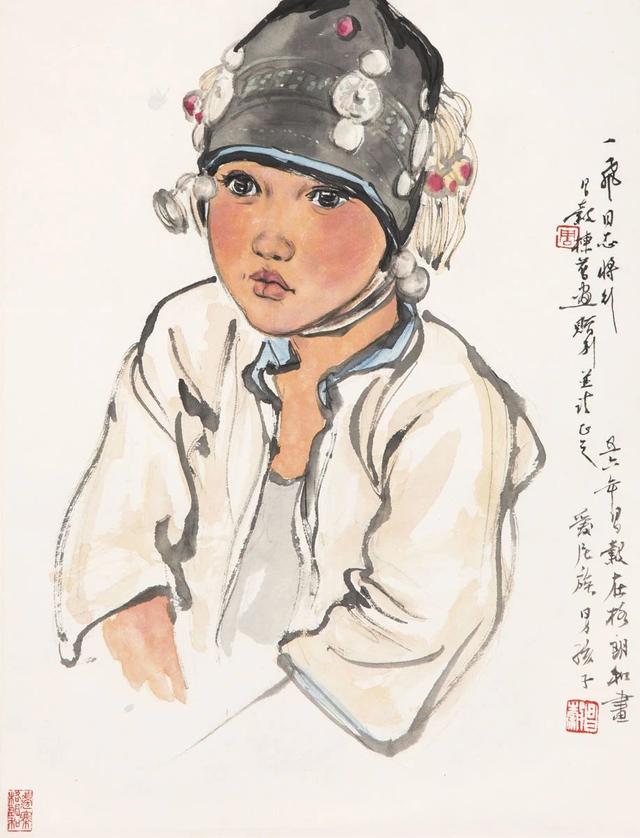 他用自己的画笔表现“真、善、美”传播正能量