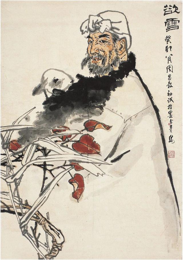 他用自己的画笔表现“真、善、美”传播正能量