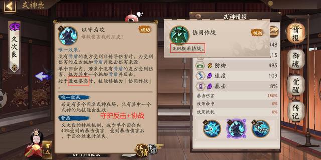 阴阳师暴力输出型全能辅助式神久次良