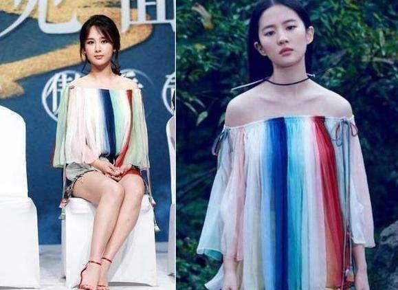 刘亦菲baby连续6次撞衫,baby演技虽不好,但每一套居然都赢了