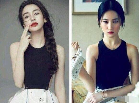刘亦菲baby连续6次撞衫,baby演技虽不好,但每一套居然都赢了