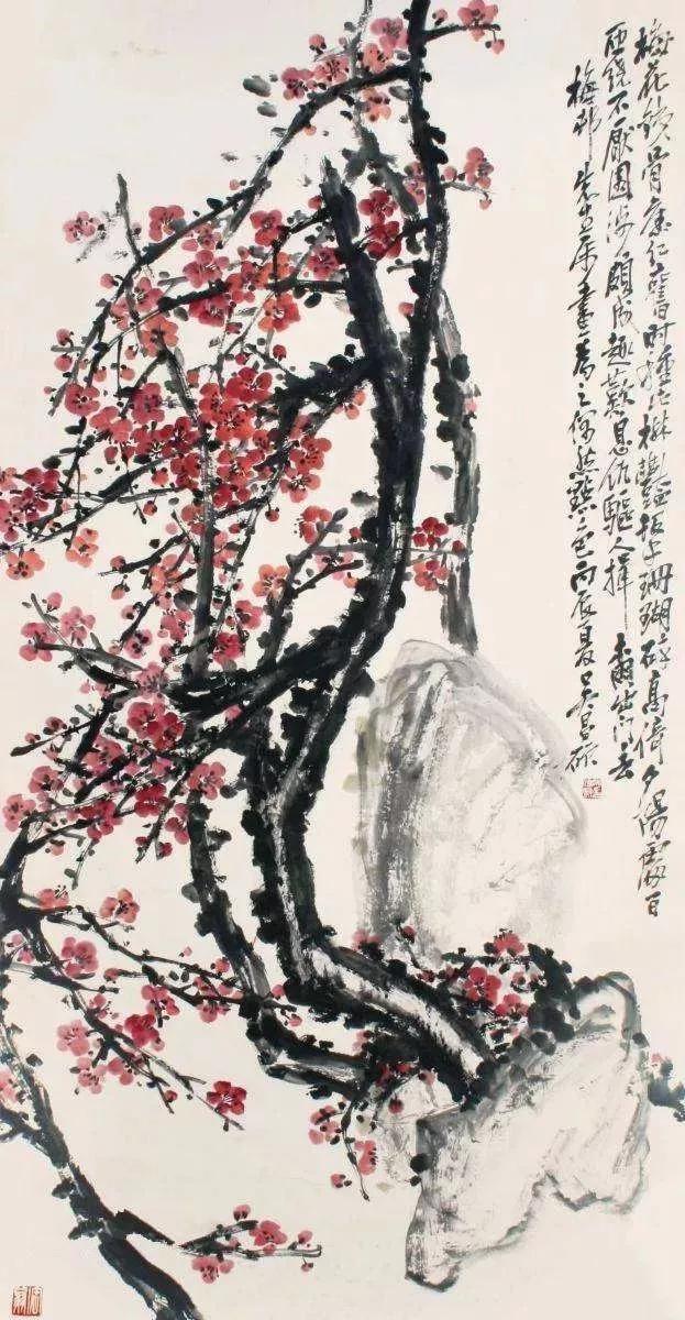 绘画从古到今,若论用色,几乎无人可与吴昌硕比肩!