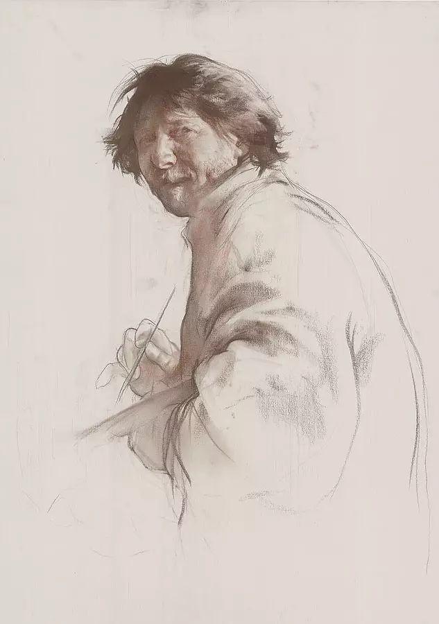 真正素描高手前,望尘莫及!