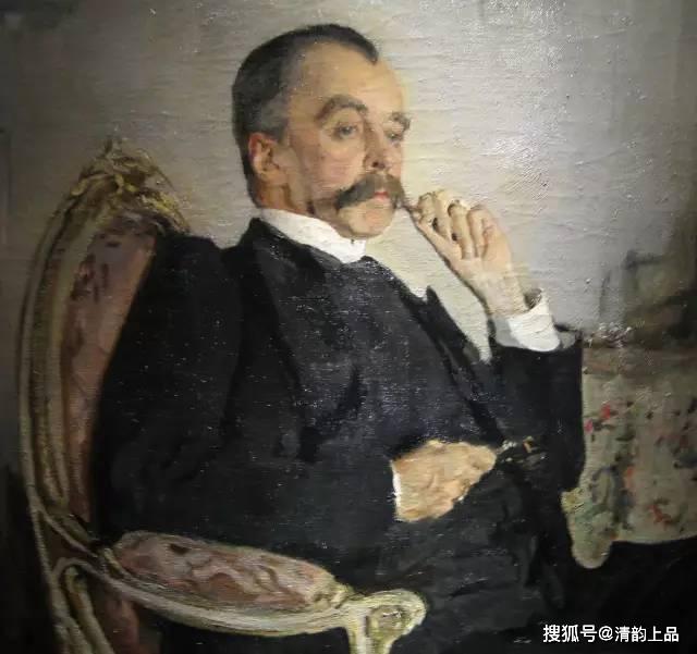 俄罗斯杰出的肖像画家,列宾的学生谢洛夫,油画作品欣赏