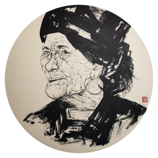 赏画 | 吴昌硕《苍然皮骨化古梅》