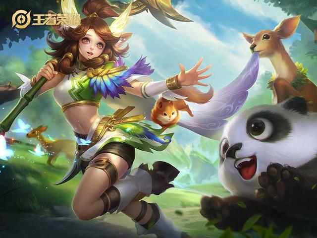 王者荣耀:混子上分英雄教学野王的最爱,女孩子最喜欢的英雄