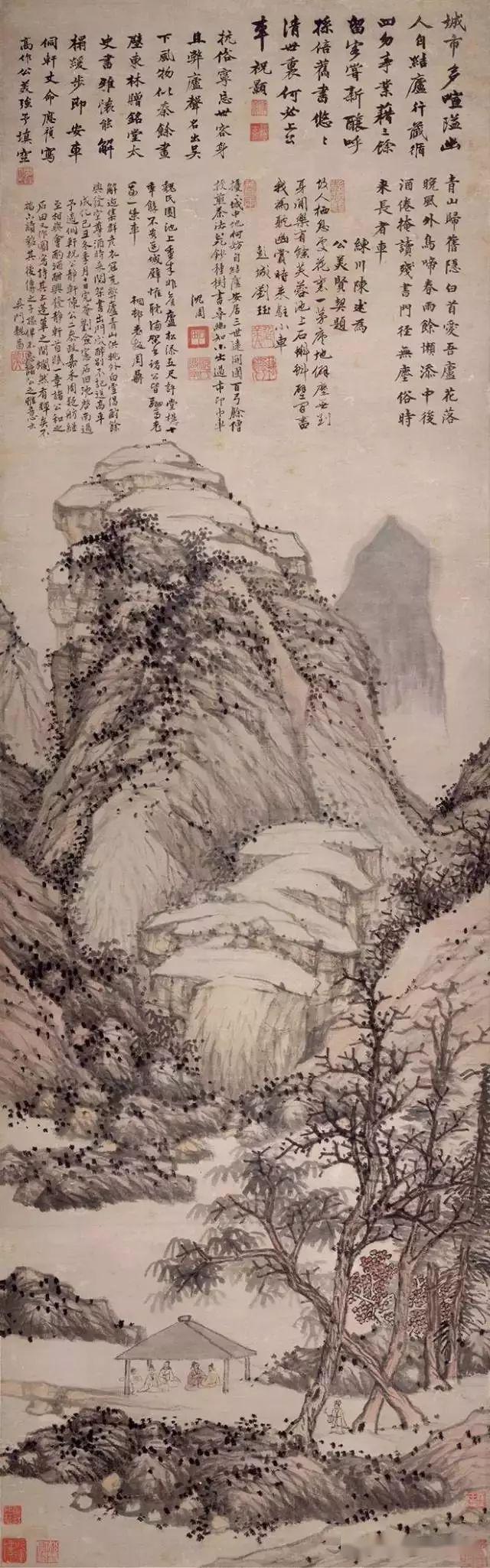 “明四家”书画精品大全