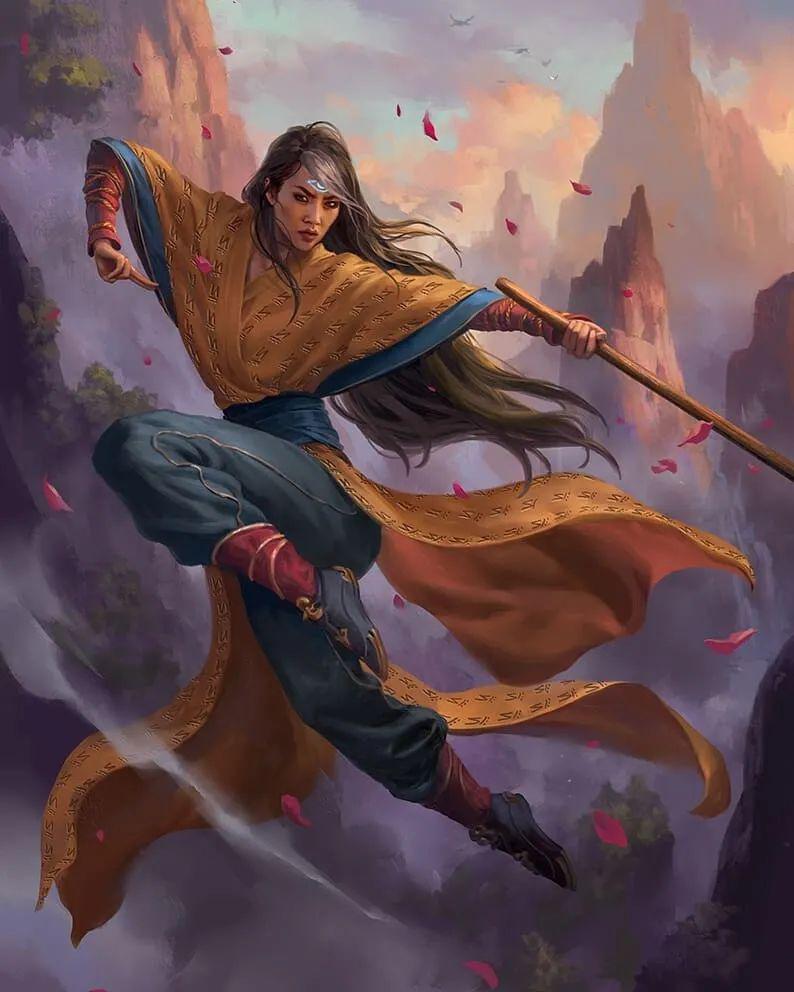 这位万智牌插画师8岁参加绘画比赛,从此便喜欢上了画画!作品超赞