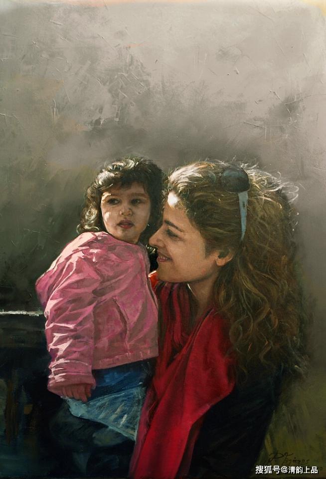希腊画家Demetrios.Vlachos写实油画作品欣赏