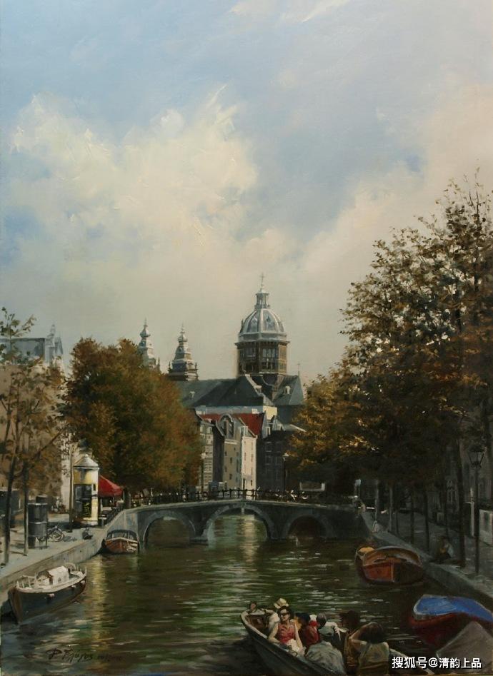 希腊画家Demetrios.Vlachos写实油画作品欣赏