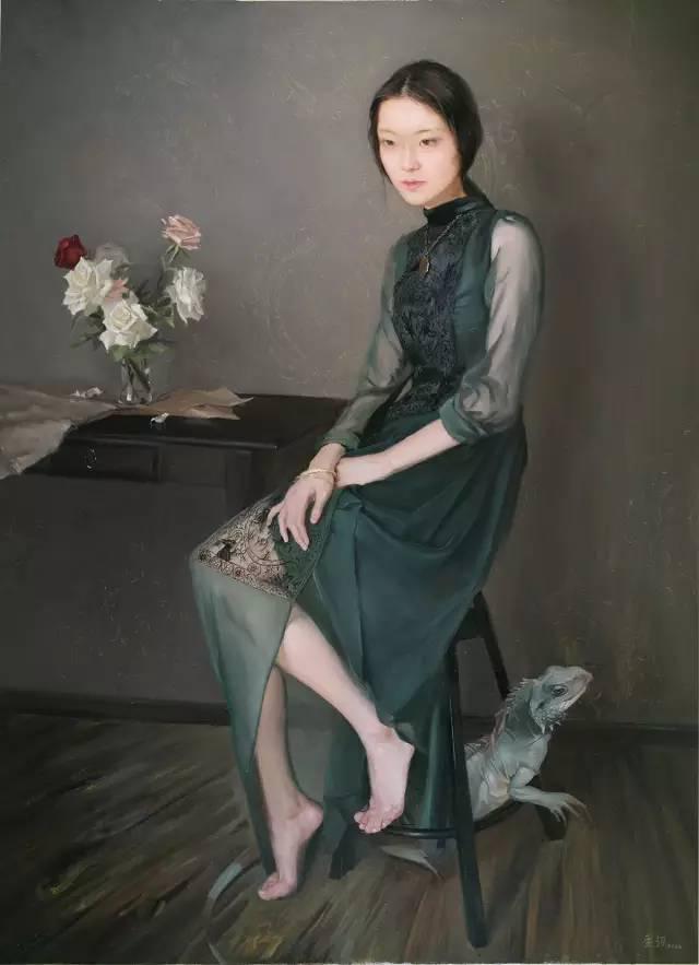这些美丽的女人,在她的笔下 更显静美温馨