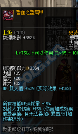 dnf誓血到底比不比得过散件? 誓血套伤害测试