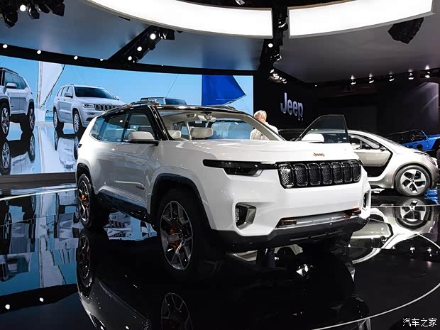 将于2018年亮相 曝Jeep全新7座SUV谍照