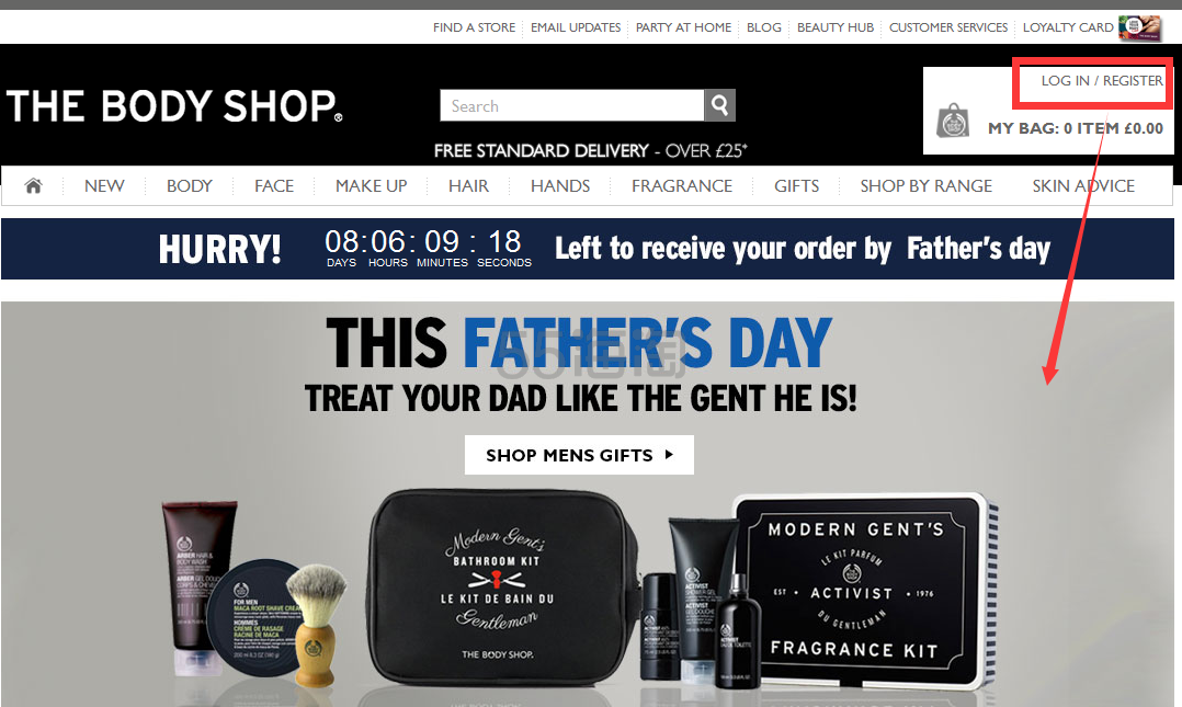 The Body Shop海淘注册下单流程分享