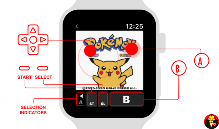 Giovanni模拟器让Apple Watch支持GB经典游戏