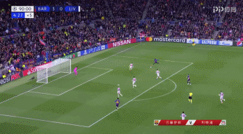 【足球】欧冠-苏神破荒梅西2球+超级任意球!巴萨3-0灭利物浦