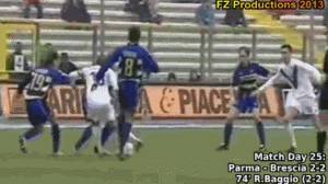 【足球】巴乔"男模生涯"的最后4年:如果放现在,他能值2亿欧?