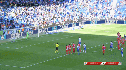 【足球】西甲-武磊首发出战79分钟 西班牙人爆冷3-0胜马竞