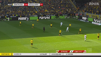 【足球】德甲-刺激!多特3-2险胜杜塞尔多夫 仍存夺冠希望